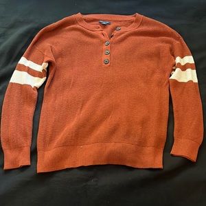 size S autumn brown american eagle sweater